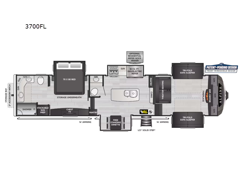 2023 Keystone RV alpine