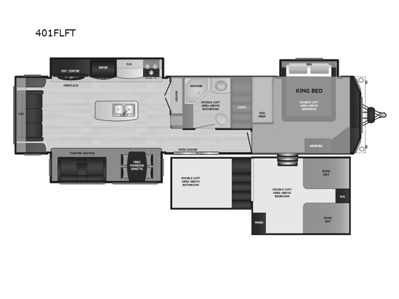 Keystone RV Residence 40FLFT Destination Trailer For Sale