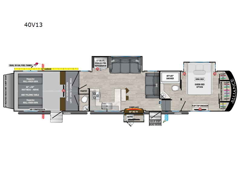 2024 Alliance Rv valor 40v13