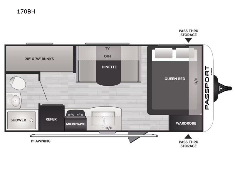 2024 Keystone RV 170bh