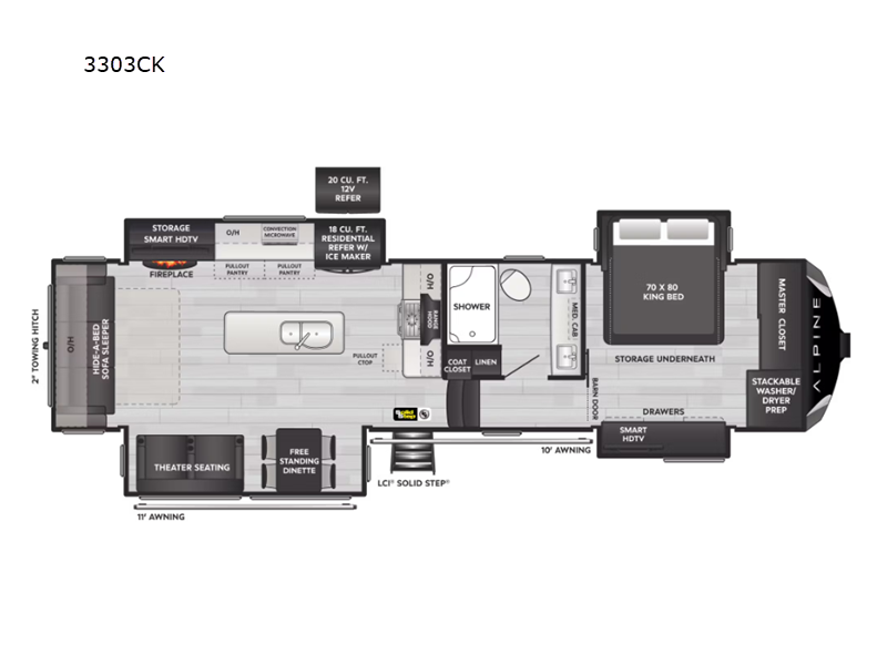 2024 Keystone RV alpine