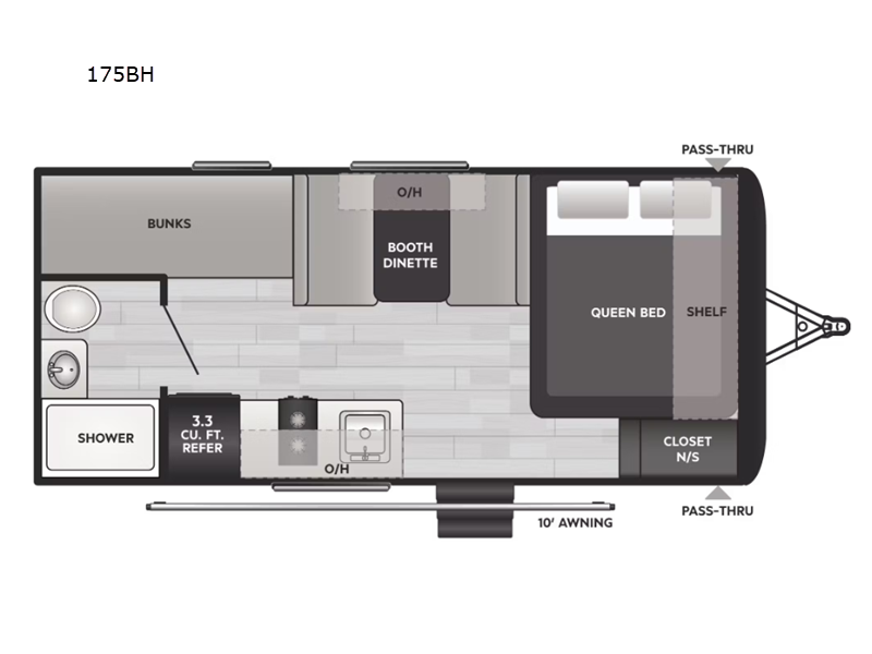 2024 Keystone RV hideout 175bh