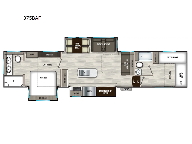 Coachmen RV Chaparral 375BAF Fifth Wheel For Sale