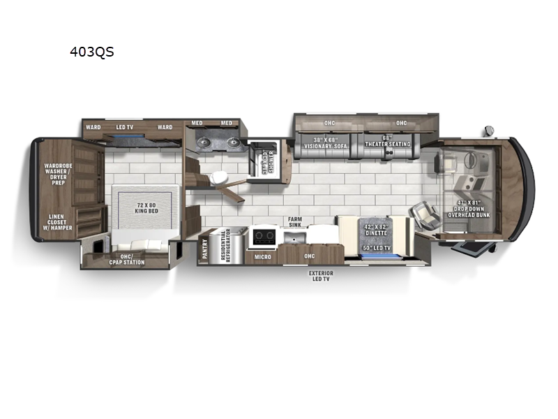 2023 Coachmen RV sportscoach 403qs