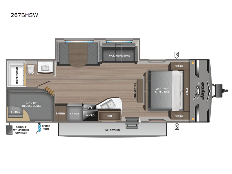 2024 Jayco jay flight 267bhsw