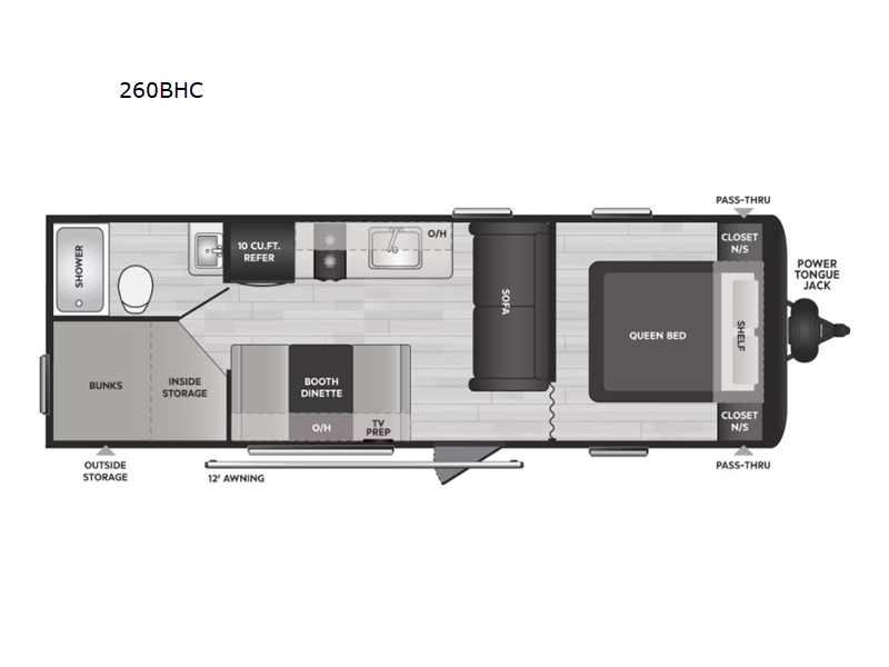 2024 Keystone RV 260bhc