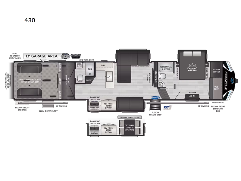 2024 Keystone RV fuzion 430