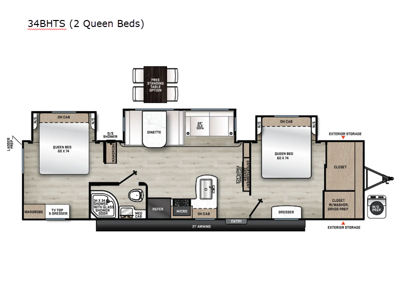 Exploring the Joys of Two Bedroom Travel Trailers: A Comprehensive Guide