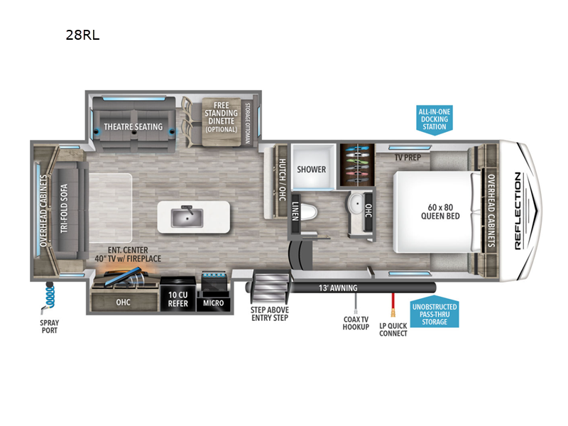 2024 Grand Design RV reflection 100 series