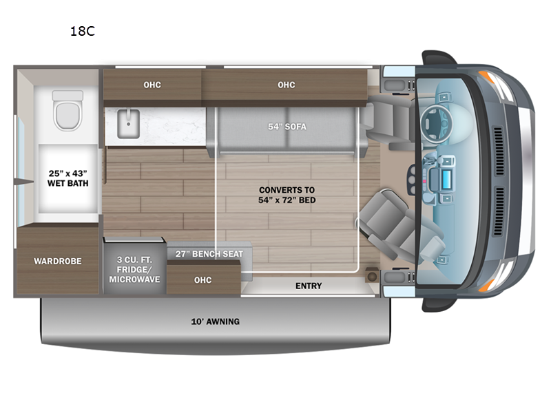New 2024 Entegra Coach ARC 18C Motor Home Class B at General New 2024 Entegra Coach ARC 18C Motor Home Class B at General