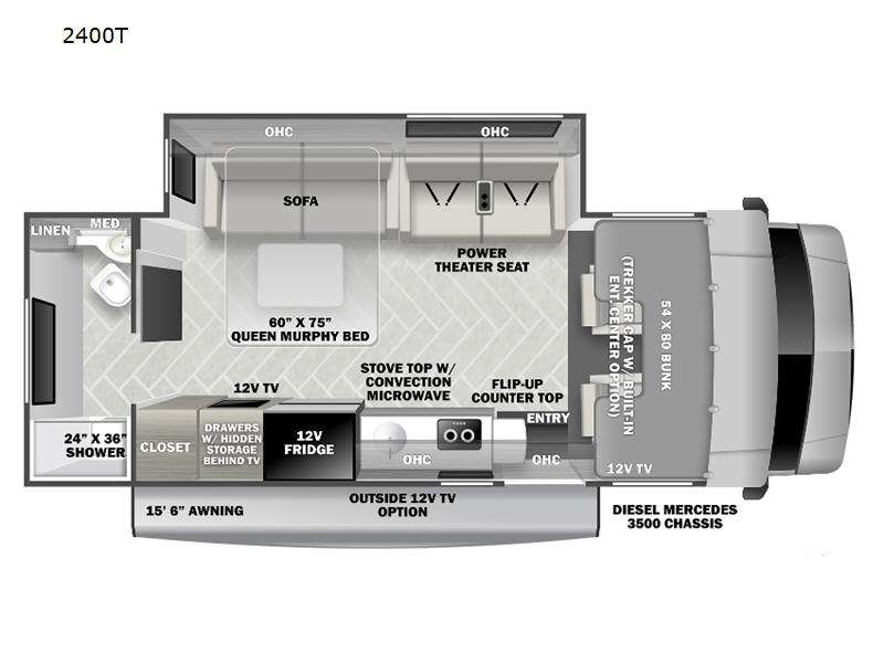 2024 Forest River sunseeker mbs-2400t