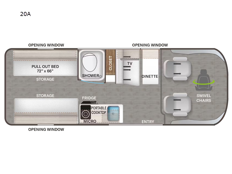 Thor Motor Coach Tellaro Motor Home Class B RVs For Sale