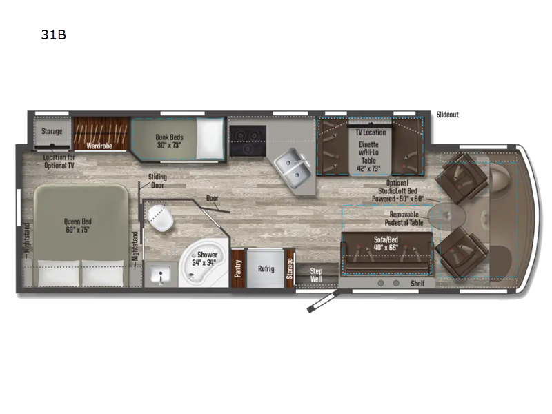 2024 Winnebago vista 31b