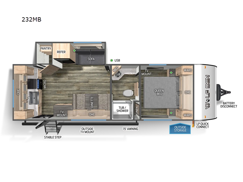 2024 Forest River cherokee wolf den