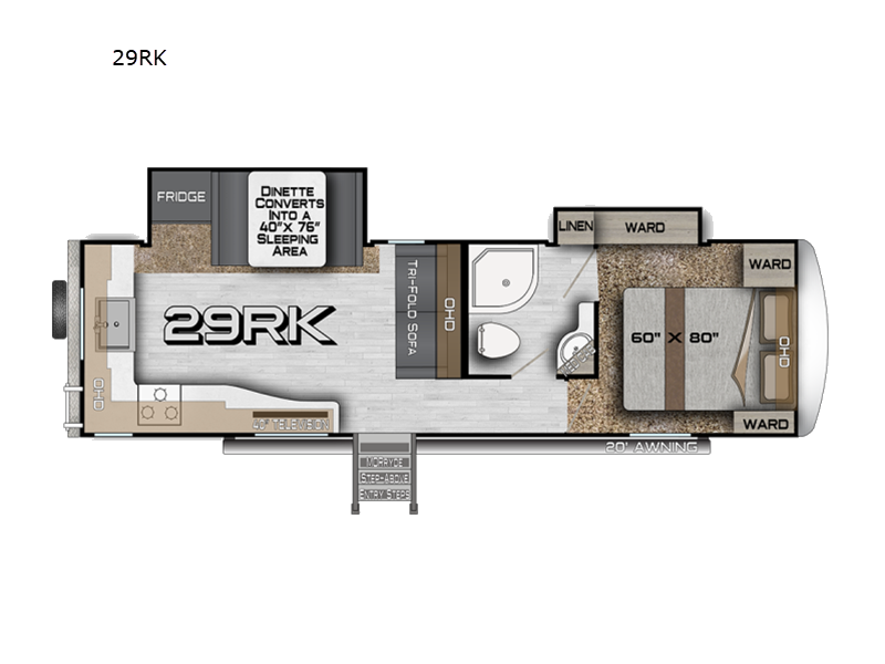 Northwood Arctic Fox North Fork 29RK Travel Trailer For Sale