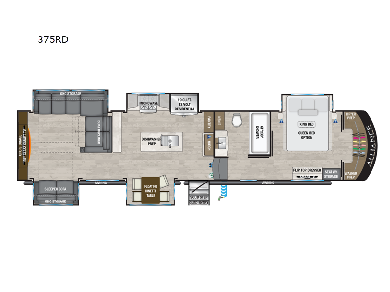 Alliance RV Paradigm 375RD Fifth Wheel For Sale