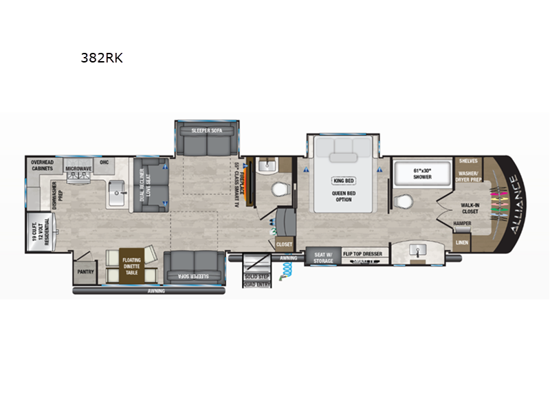 2024 Alliance Rv paradigm 382rk