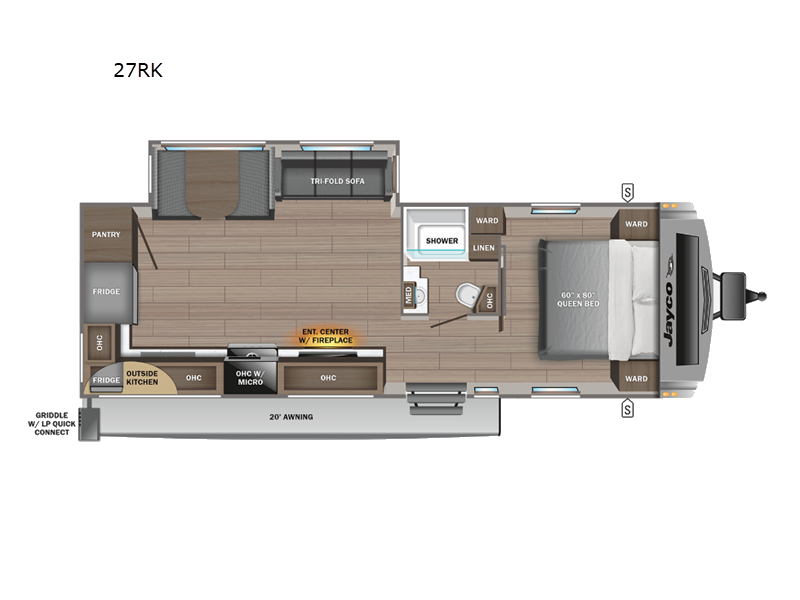 Jayco White Hawk 27RK Travel Trailer For Sale