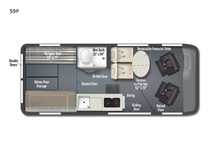 Winnebago Solis NPF Limited Edition 59P Motor Home Class B For Sale