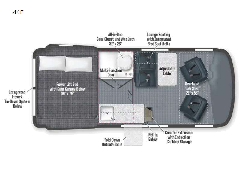 Winnebago Revel 44E Motor Home Class B - Diesel For Sale