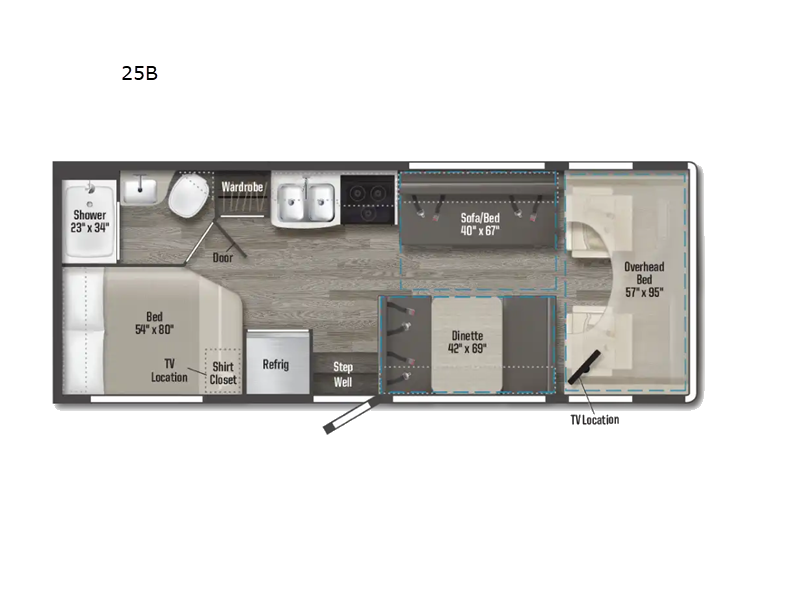 2025 Winnebago minnie winnie 25b