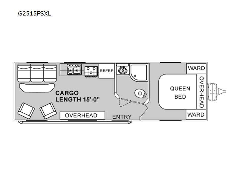 Genesis Supreme G2515FSXL Toy Hauler Travel Trailer For Sale