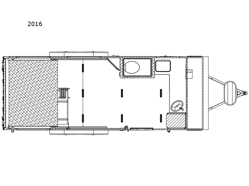 ATC Trailers PLA 450 2016 Toy Hauler Travel Trailer For Sale
