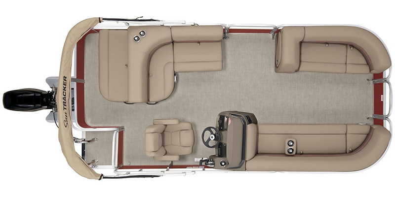 New 2026 Sun Tracker Party Barge 18 DLX Pontoon at Bretz RV