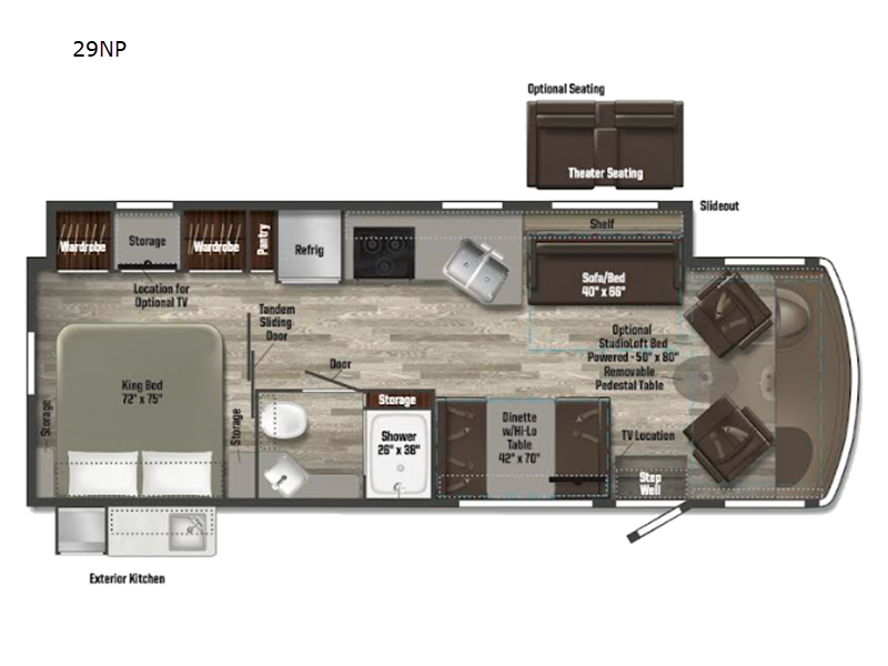 2025 Winnebago vista 29np