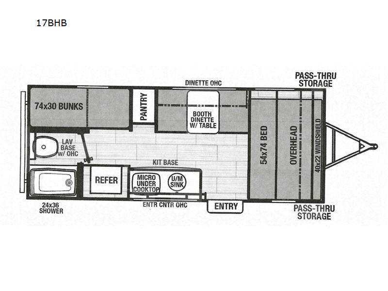 New 2025 Coachmen RV Northern Spirit Bijou 17BHB Travel Trailer at