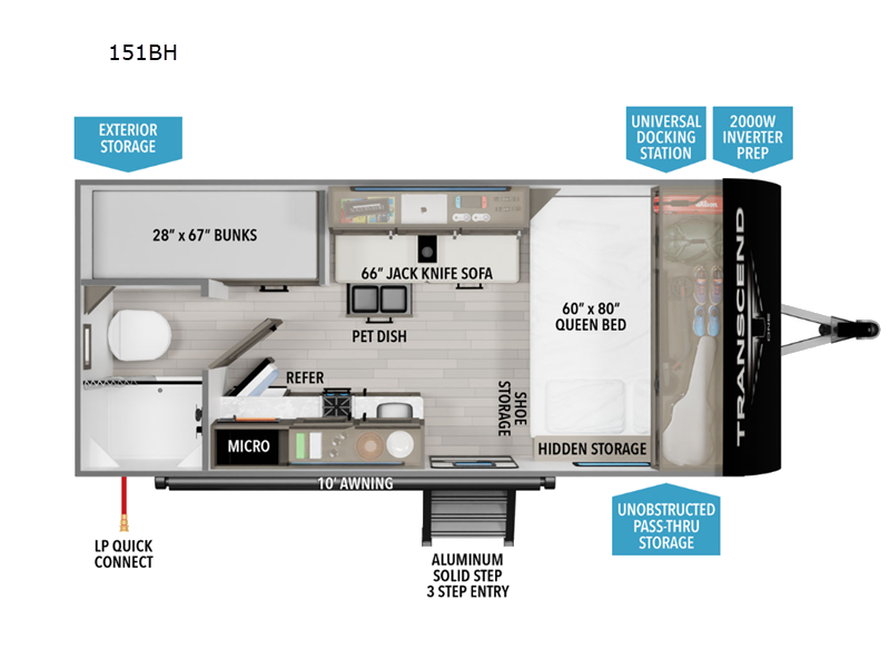 2025 Grand Design RV 151bh