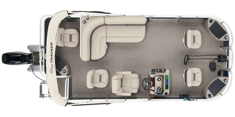 New 2025 Sun Tracker Bass Buggy 18 DLX Pontoon at Bretz RV