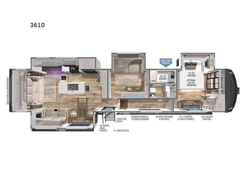 New 2025 Brinkley Model Z 3610 Fifth Wheel at Blue Compass New 2025 Brinkley Model Z 3610 Fifth Wheel at Blue Compass