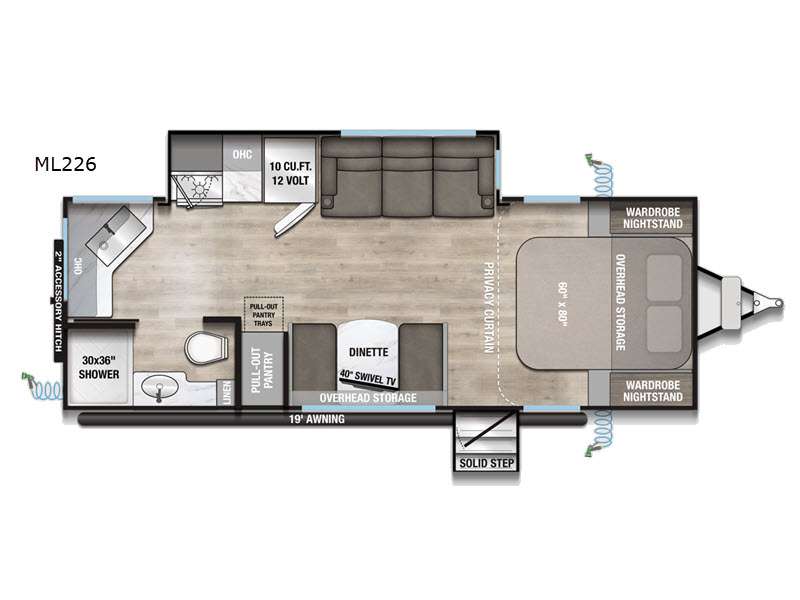 Alliance RV Delta Ultra Lite ML226 Travel Trailer For Sale