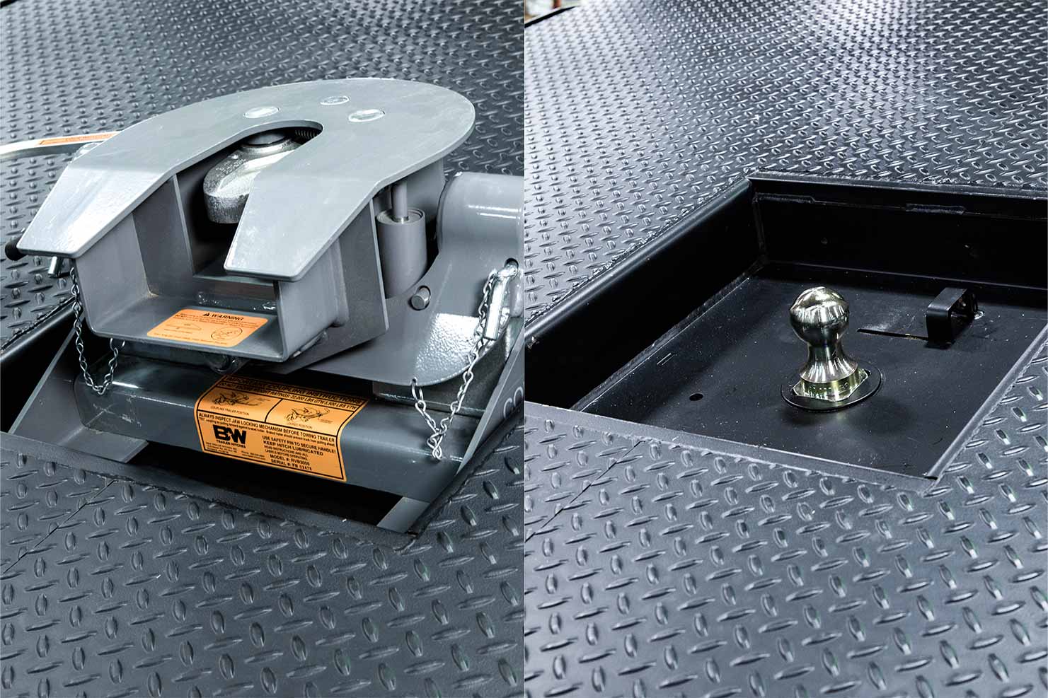 B&W Turnoverball with 30,000 lb. Capacity (accepts 5th wheel)