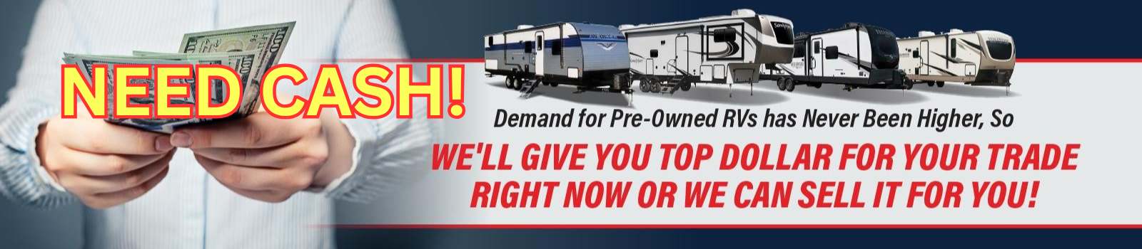 We will buy your rv. CLICK HERE