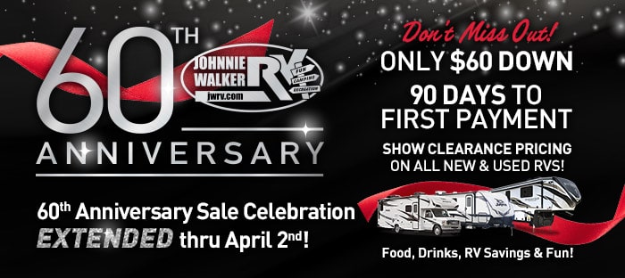 60th Anniversary Sale EXTENDED