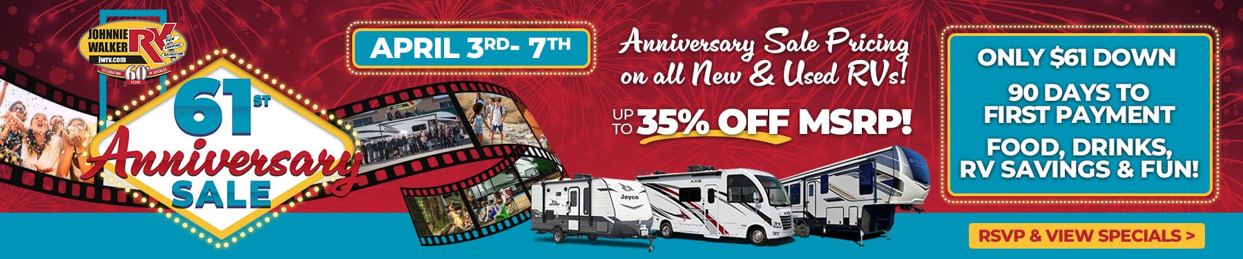 61st Anniversary Sale