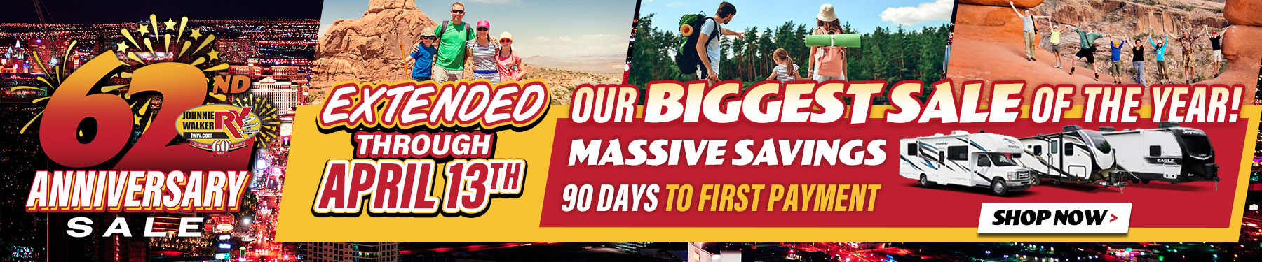 62nd Anniversary Sale