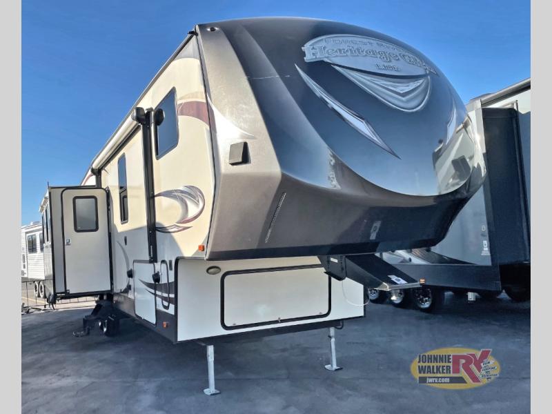 2017 Forest River RV Wildwood Heritage Glen 337BAR at Johnnie Walker RV