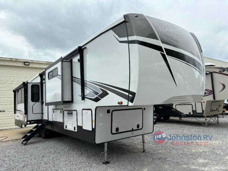 New 2024 Forest River RV Sandpiper 3800RK Fifth Wheel at Johnston RV