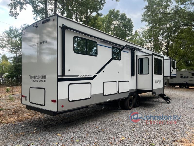 New 2025 Forest River RV Cherokee Arctic Wolf Suite 3950 Fifth