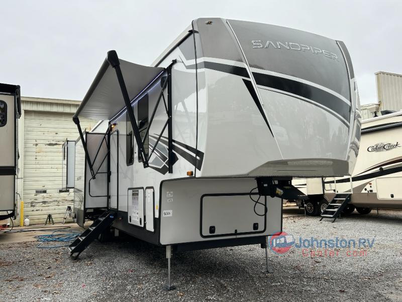 New 2024 Forest River RV Sandpiper Luxury 388BHRD Fifth
