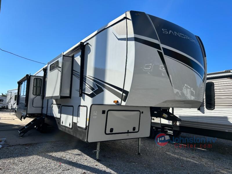 New 2024 Forest River RV Sandpiper 3800RK Fifth Wheel at Johnston RV