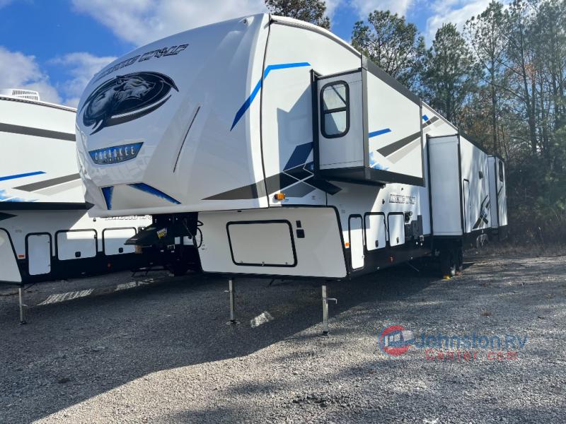 New 2024 Forest River RV Cherokee Arctic Wolf Suite 3810 Fifth Wheel at