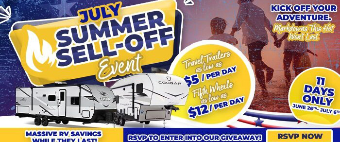 Summer Sell Off Event