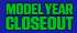 Model Year Closeout