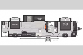 New 2026 Keystone RV Hideout 38DBD Photo