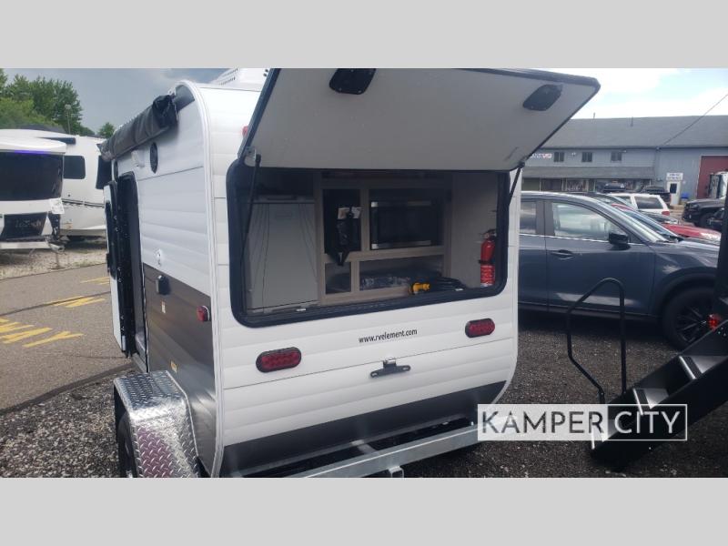 New 2025 RV ELEMENT MONTERO MINI TITANIUM Teardrop Trailer at