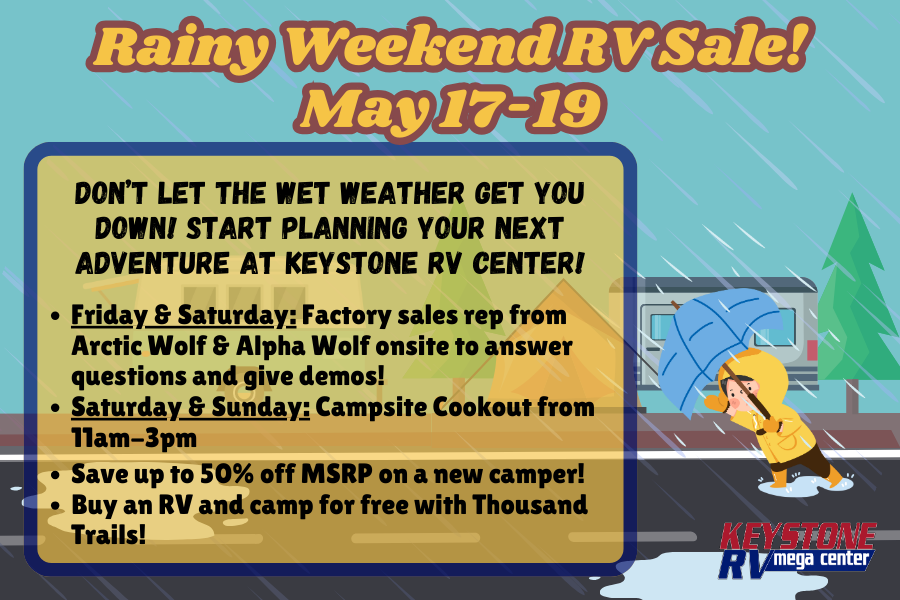 Rainy Weekend Sale